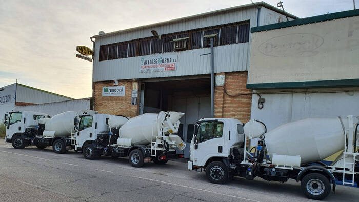 hormigoneras fabricadas en camiones